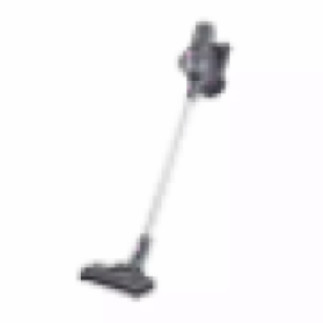 Nikai Rechargeable Vacuum Cleaner 200W Power 3 Speed Levels, Aluminum Tube Metal Filtration Air Inlet Mesh 25W DC Motor 48.8Wh Battery Power NVCR1X Black