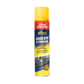 Shield-Auto Sheen Xtreme, Vinyl Plastic & Rubber Care, Multi-Purpose Cleaner, Cherry, 750ml Nu Car SH155