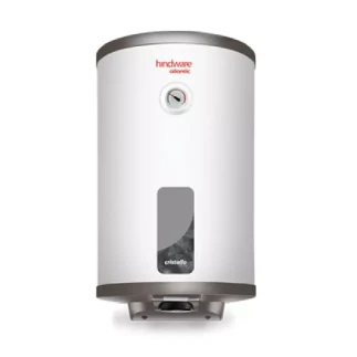 Hindware Storage Water Heater 50L 2000W, 8 Bar Working Pressure, Glassline Coated, Reinforced Insulation, Superior Safety, Robust Construct, Temperature Control Knob Cristallo 50L