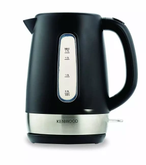 Kenwood Kettle 1.7L Cordless Electric Kettle 2200W with Auto Shut-Off & Removable Mesh Filter Internal Water Gauge ZJP01.AOBK