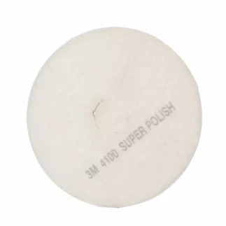 TBP Round Floor Polishing Pad White RFPP - W