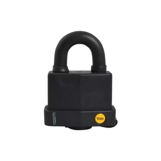 Yale Pad Lock 71mm Weather Proof Black