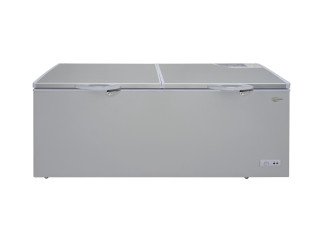 SilverDome Chest Freezer 576L 2 Doors with VCM Door Panel, Defrost, Fast Freezing, Tropicalized Compressor with Cool Pack, Energy Efficient CFM-660