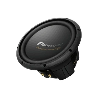 Pioneer Speaker 12" Champion Series Pro DVC 4 Ohm Component Sub-Woofer, 2400W Max / 800W RMS, High Power Handling and High Endurance, Deeper And Louder Bass TS-W3004D4