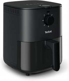 Tefal Easy Fry Essential Air Fryer, 3.5 L,Oil-Less Fryer, 1430W, Compact Design, Fast Cooking, Crisp Results, Healthy Cooking, Black, EY130840