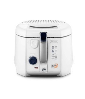De'Longhi Roto Fry Deep Fryer with Easy Clean System F28311.W1, 1.2 L, 1800 W - White