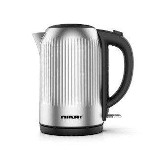 Nikai Kettle 1.7L Stainless Steel Body 2200W Boil Dry Protection NK692SS