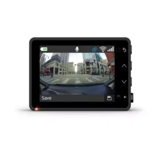 Garmin GPS Car Dashcam 67W 1440p with 180 Degree Field of View, Voice Control Makes Everything Easier With Hands-free Spoken Commands, Driver Alerts 010-02505-15