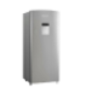 Hisense 177L Refrigerator, Single Door Top Freezer Stylish Design, A+ Energy Rating, Water Dispenser, Interior LED Lighting Silver H235RTS-WD