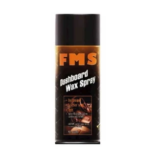 FMS Dashboard Wax Spray & Used for Dashboard, Leather seat and Tire 450ml