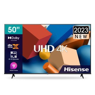 Hisense 50 Inch UHD Smart 4K TV with Netflix, Youtube - (50A6H/K, 2024 Model)