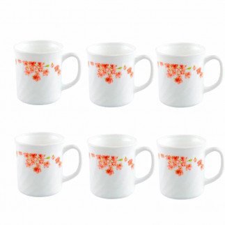 La Opala Mug 6pcs Aster Pink 320ml LP032