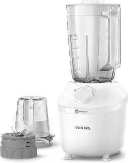 Philips Blender 3000 Series, ProBlend System, 1.9L Maximum Capacity, 1L Effective Capacity, 450W, 1 Speed Setting + Pulse, Plastic Jar, Black, (HR2041/01)