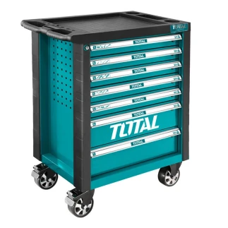 Total Tool Box Roller Cabinet 7 Drawers Empty THRC01071
