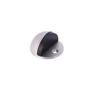 Union Half Moon Door Stop Stainless Satin Steel