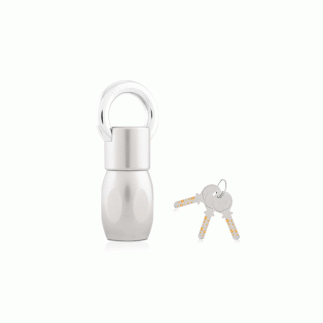 Godrej Scorpio Lock, Solid Steel Body with Rivetless, Jointless Construction Satin Nickel Finish 7394