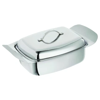 Stainless Steel Butter Dish - TW-I L