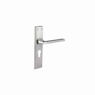 Godrej ARC07 Europrofile Mortise Combiset Locks 240mm 1ck 5 Pin Tumbler Cylinder Made of Superior Corrosion Free Brass Satin Steel Finish 2533