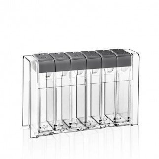 EmHouse Spice Jar 6pcs Set 12x18cm Plastic EP700