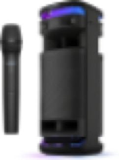 Sony 1000W ULT Tower 10 Bluetooth Karaoke Party Speaker with Powerful Bass, 360° Sound and Party Lights, Included Wireless Microphone
