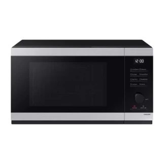 Samsung Microwave 32L, 1000W, Solo, Triple Distribution System, Type G, Push Buttons, Stainless Steel, Auto Cook, ECO Mode, Ceramic Enamel Interior, Power Defrost, Dial Control & Simple UX, MS32DG4504ATE3