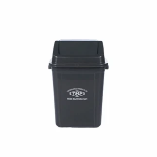 TBP Dustbin 40L without Pedal & Wheels Grey TBP-40A-GREY