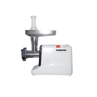 Nikai Meat Grinder Stainless Steel Blades Powerful Motor 2400W NMG745 Plates For Fine, Medium & Coarse Mince Large Capacity Heavy Duty Powerful Motor