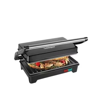 Sonifer Non Stick Press Meat Plate Automatic Vertical Mini Electric Grill SF-6098