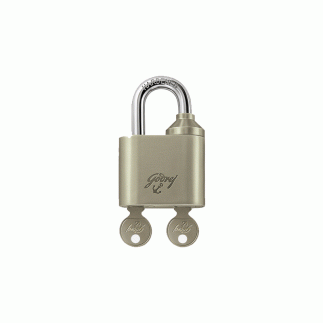 Godrej Dual Access Padlock for Controlled Dual Access, Sturdy Construction Protect Your Home and Office with The Stylish, Sturdy and Tough Dual Access Padlock 2 Keys 7395