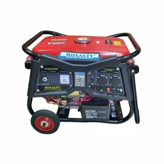 Royalty Gasoline Generator 3KV Heavy Duty Key & Kick Japan Technology RT9600DWE