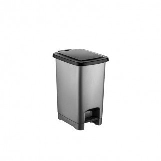 Senyayla Dustbin Slim 10L Plastic With Pedal 20x27.5x35CM 4280