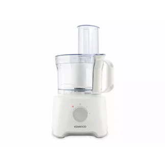 Kenwood Food Processor 800W Multi-Functional with Reversible Stainless Steel Disk, Blender, Whisk, Dough Maker, Citrus Juicer FDP303WH Compact No Box