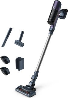 Tefal Vacuum Cleaner, X-PERT 6.60 Cordless Stick Vacuum Cleaner, Allergy Kit, Automatic Floor/Surface Speed Settings, BOOST Trigger Function, Up to 45 Minutes Autonomy, Removable Battey,TY6837HO