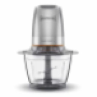 Kenwood Chopper 500W Electric Food Chopper With 600ML Bowl, Quad Blade System, Stainless Steel, Control System, Ice Chopper Glass Bowl CHP62.400SI