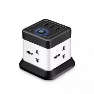 Kodtec Extension Socket 4-Way 3USB Ports KT-1534UET