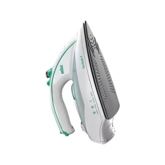 Braun TexStyle 5 Steam Iron - Eloxal Sole Plate Anti-Drip System 300ML Water Tank Capacity TS510