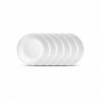 La Opala Dinner Plate 6pcs White 10" 0221