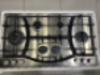 Ariston Built-in Gas hob: 5 gas burners, 87CM - PHN 961 TS/IX/A