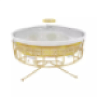 Nadstar1 Chafing Dish for Buffet Stoves Made of Ceramic Soup Pot Porcelain Food Serving 236-61