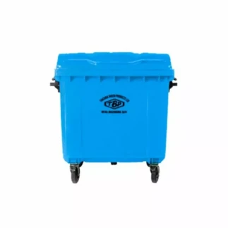 TBP Dustbin 1100L with Four Wheels without Pedal TBP-1100A-B/G/G