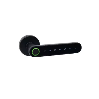 Mul-T-Lock Biometric/Pin Smart Handle Black