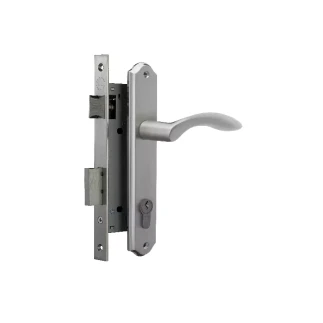Yale Cylindrical Lock Set 85mm Satin Nickel 201
