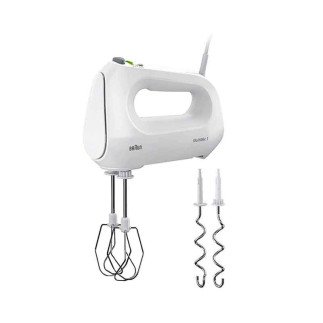 Braun Hand Mixer With Attachments 400W 4 Speeds + Turbo Automatic HM101AI-HM1010WH