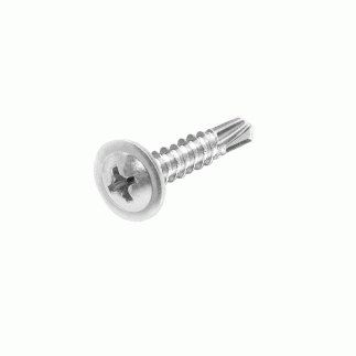Total Self Drilling Truss Head Screw 8x1" for Phillips Drive, Zinc Plated Finish 450pcs THWTD811