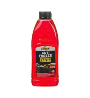 Shield-Auto Anti-Freeze & Summer Coolant 50% Red 1L SH1235