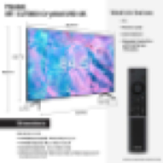 SAMSUNG 85-Inch Class Crystal UHD CU7000 Series PurColor, HDR, Gaming Hub, Smart TV with Netflix, Youtube 85CU7000