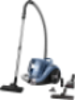 TEFAL Compact Power XXL Bagless Canister Vacuum Cleaner – 550W, 2.5L Dust Container, 6.2m Cord, 4 Accessories, Blue/Grey, 2-Year Warranty (Model: TW4871HA)