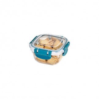 Dunya Plastic Container Square 500ml Master Square 30802 - 3Pcs