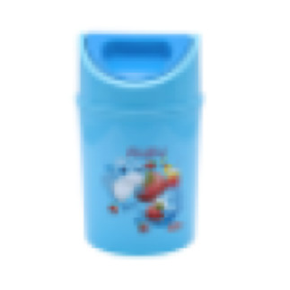 Lionstar Dustbin 3L Clean Pal C-8 Small Waste Bin With Flip Top Lid BPA Free Plastic