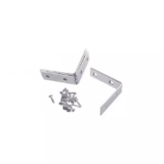 Total Corner Brace 20x20mm 4pcs Set with 8pcs Fasteners TCB2020